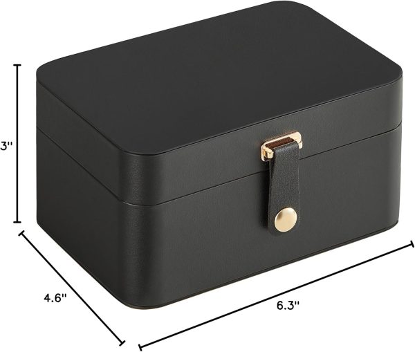 SONGMICS Jewelry Box, Travel Jewelry Case, 2-Layer Jewelry Holder - Image 10