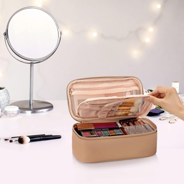 OCHEAL Small Makeup Bag,Portable Cute Travel Makeup Bag Pouch for Women - Image 5
