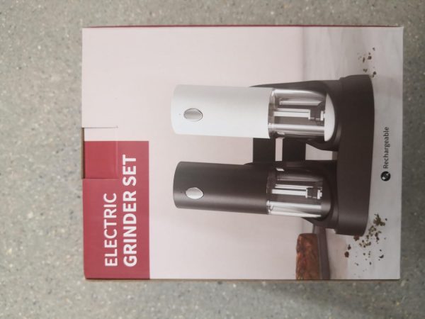 CIRCLE JOY Electric Salt and Pepper Grinder Set Automatic Salt and Pepper - Image 9