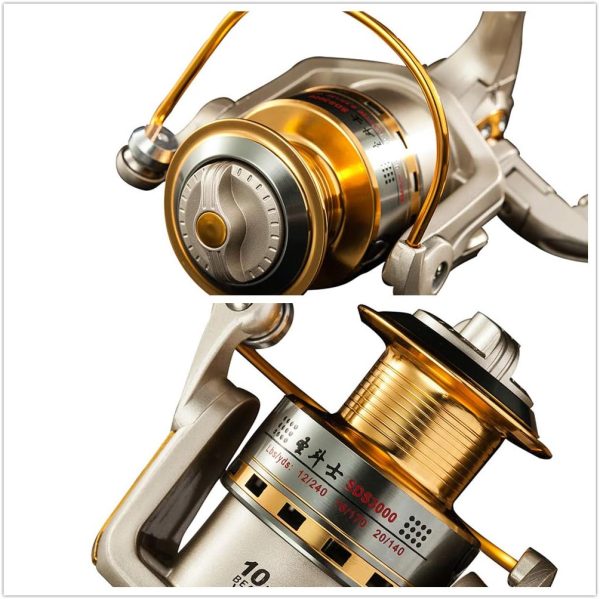 Diwa Spinning Fishing Reels for Saltwater Freshwater 1000 2000 3000 4000 - Image 5