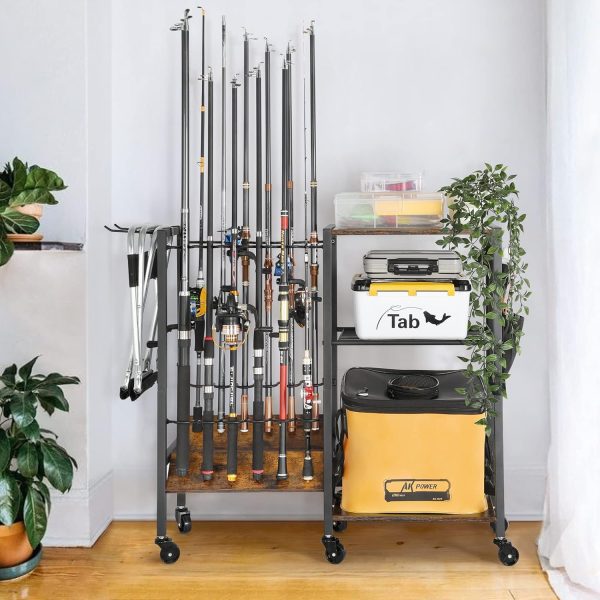 Olakee Fishing Rod Holders Fishing Gear Fishing Equipment Organizers - Image 7