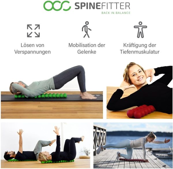 SPINEFITTER by SISSEL Blue | Massage Device for Back & Balance | Back - Image 2