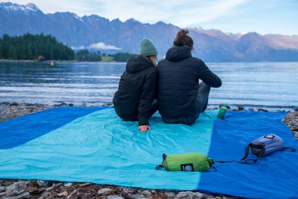 WEKAPO Beach Blanket Sandproof, Extra Large Beach Mat, Big & Compact Sand - Image 9