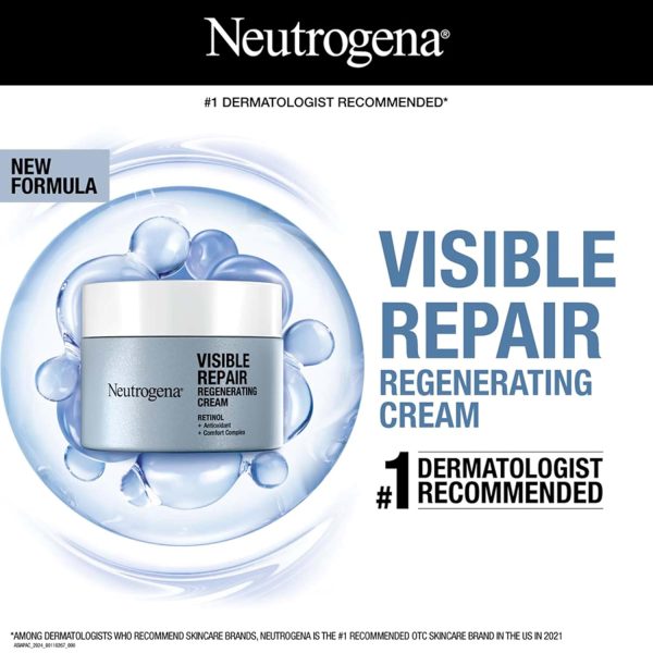 Neutrogena Retinol Face Moisturizer, Rapid Wrinkle Repair, Daily Anti-Aging - Image 3