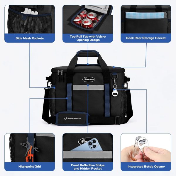 Maelstrom Soft Cooler Bag,Collapsible Soft Sided Cooler,24/30/60/75 Cans - Image 2
