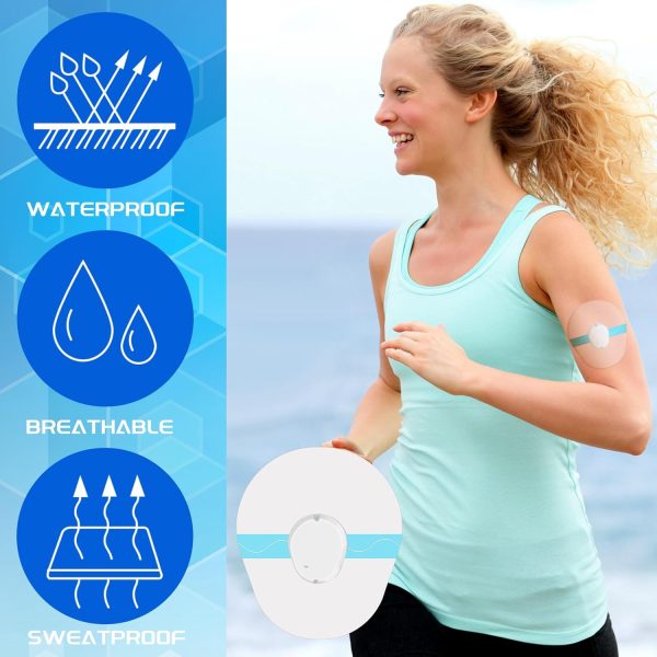 Ireer 100 Pcs Adhesive Patches Compatible with Dexcom G7 Waterproof - Image 5