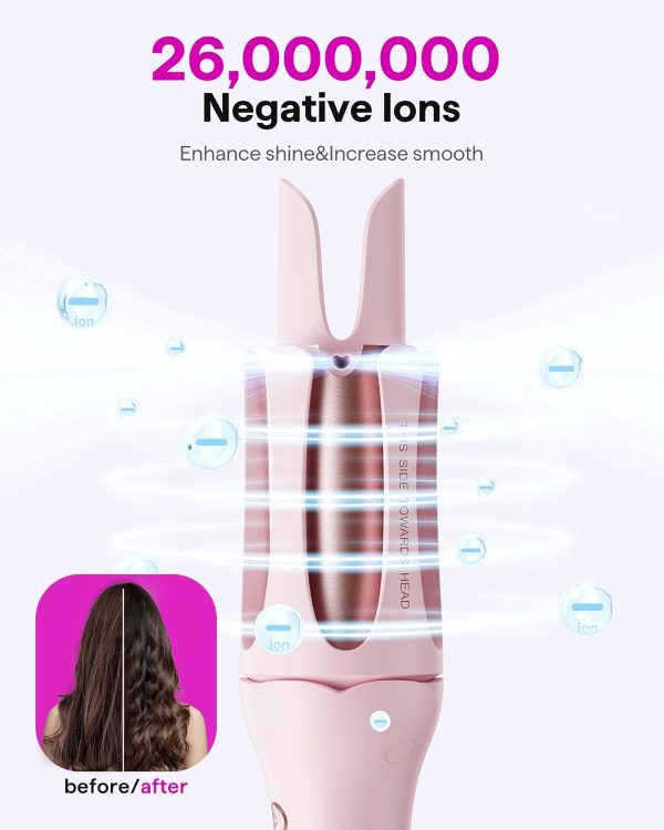 Wavytalk Rotating Curling Iron, Automatic Curling Iron, Automatic Hair - Image 3