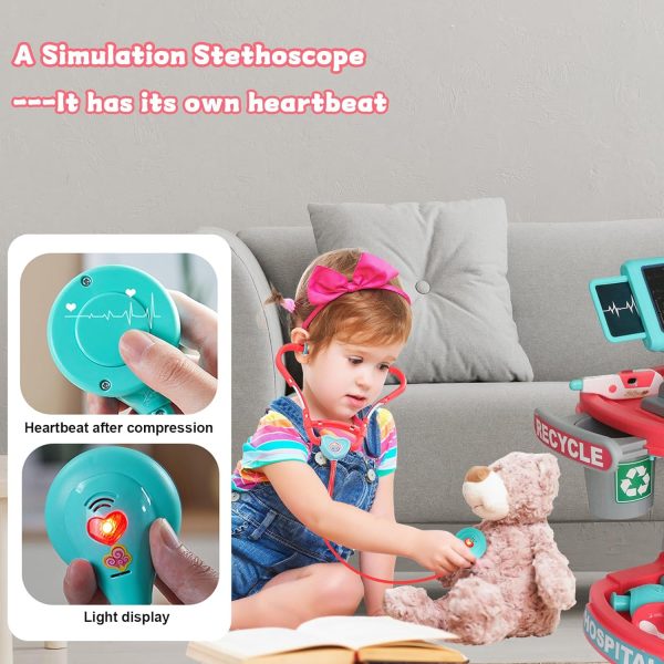 Doctor Kit for Toddlers 3-5 - Kids Doctor Play Kit - Fun and Engaging - Image 5