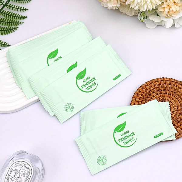 Individually Wrapped Personal Hygiene Wipes,100 Pack Feminine Wipes - Image 7