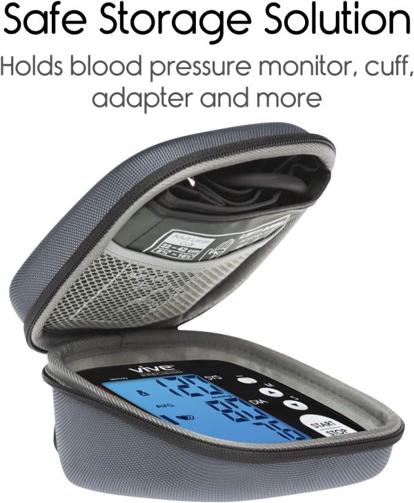 Blood Pressure Monitor Case - Hard Carrying Medical Travel Storage Bag - - Image 2