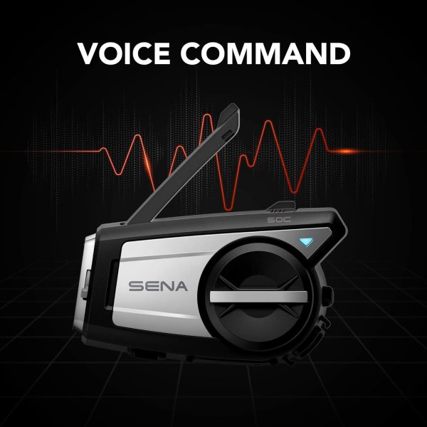 Sena 50C Motorcycle Communication & 4K Camera System with Sound by Harman - Image 3