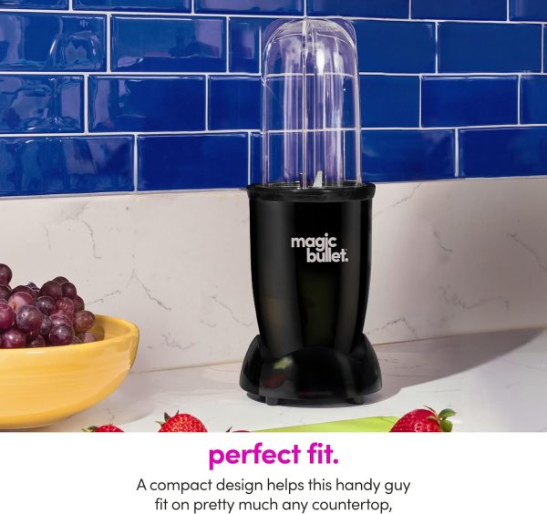 magic bullet Blender, Small, Black, 11 Piece Set - Image 5