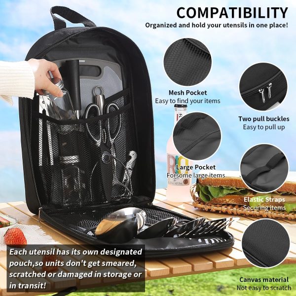 Camping Essentials Accessories Camping Gear Must Haves, Cooking Utensils - Image 4