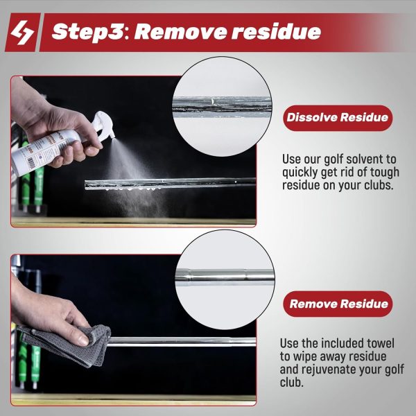 SAPLIZE Golf Grip Kit for Regripping Golf Clubs, Options Including 15 Golf - Image 4