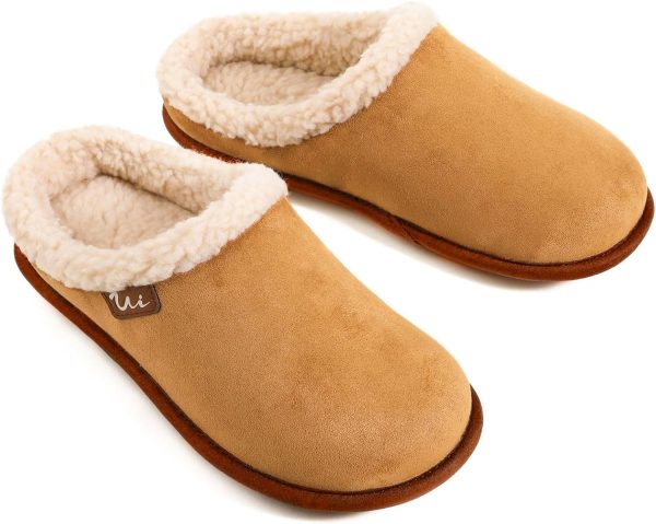 ULTRAIDEAS Women's Warm Memory Foam Slippers, Slip-on Ladies Slippers with - Image 8