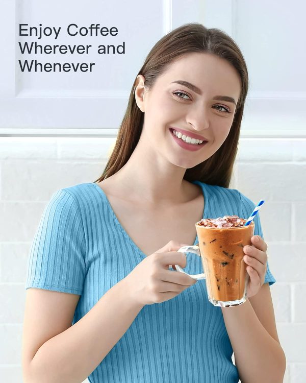 Famiworths Single Serve Coffee Maker, Iced and Hot Coffee Maker for K Cup & - Image 7