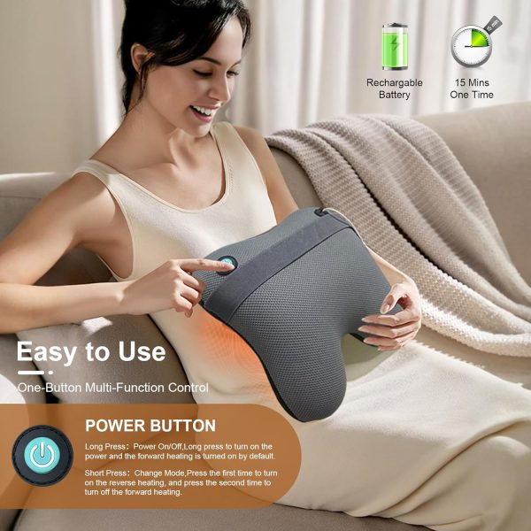 White Elephant Gifts for Adults - Neck Massager Gifts for Mom-Neck Massager - Image 5