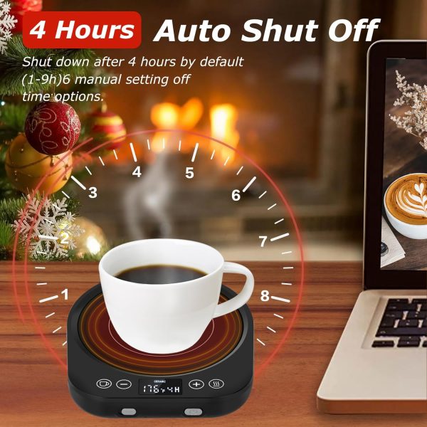 PUSEE Candle Mug Warmer Electric,Auto On/Off Gravity-Induction Coffee Mug - Image 4