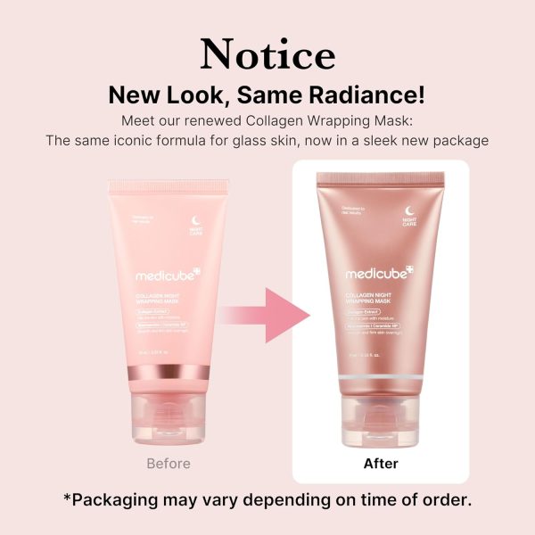 Medicube Collagen Overnight Wrapping Peel Off Facial Mask Pack - Elasticity - Image 2