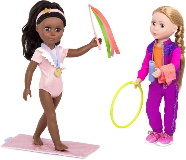 Glitter Girls – Gymnastics Set with Backpack & Floor Mat for 14-inch Dolls - Image 3