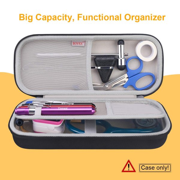 BOVKE Hard Stethoscope Case for 3M Littmann Classic III, Lightweight II - Image 3