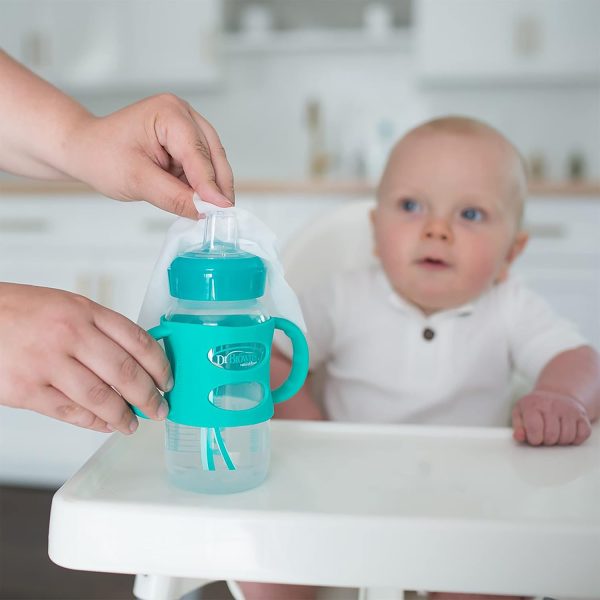 Dr. Brown's Bottle and Pacifier Healthy Wipes, Naturally Cleaning for - Image 4