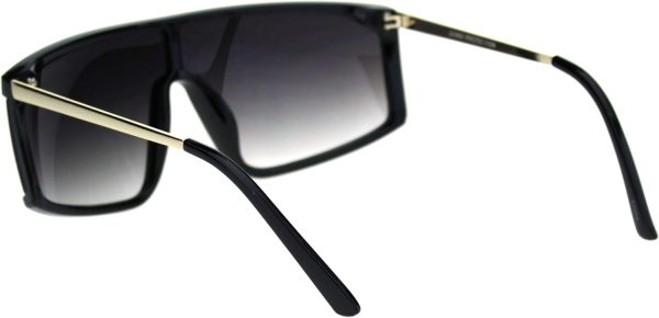 PASTL Shield Goggle Style Sunglasses Unisex Sporty Designer Fashion Shades - Image 3