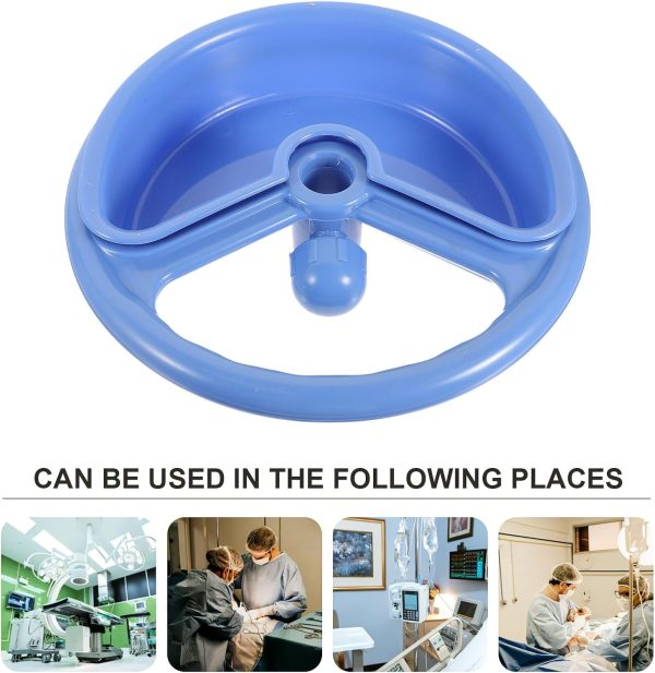 Hemoton IV Pole Tray,Infusions Support Tray,Iv Pole Stand Rack,Foldable - Image 4