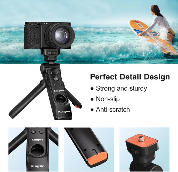 King Ma Camera Mini Tripod with Remote Handle Camera Tripods Small Camera - Image 5