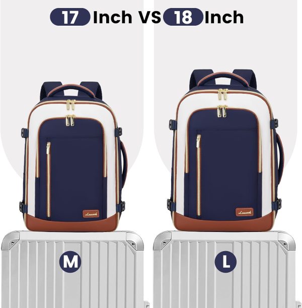 LOVEVOOK Travel Backpack for Women & Men, 40L Carry On Backpack, Personal - Image 7