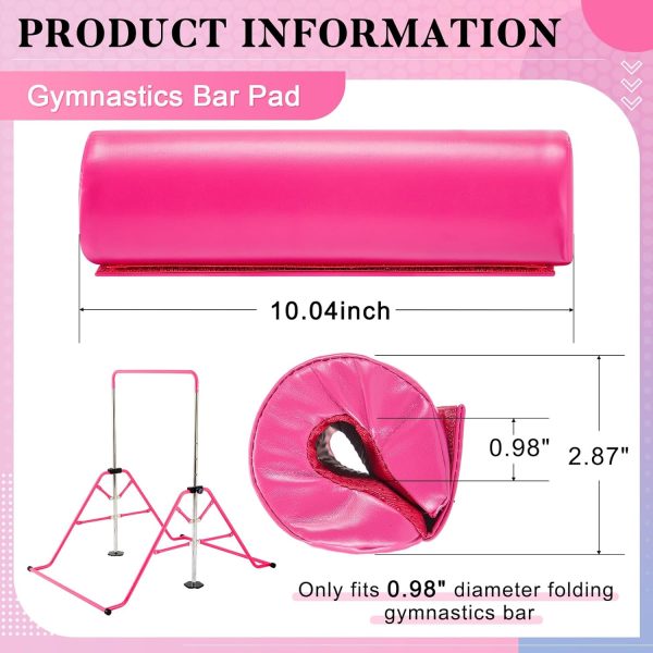 Nuanchu Gymnastics Bar Pad for 0.98" Diameter Folding Gymnastics Bar Foam - Image 2