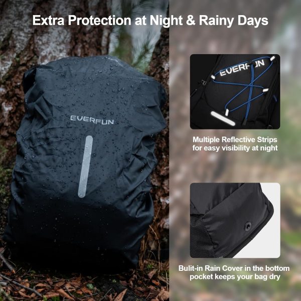 Everfun Hydration Backpack 18L with Water Bladder 2L/3L Hiking Water - Image 3