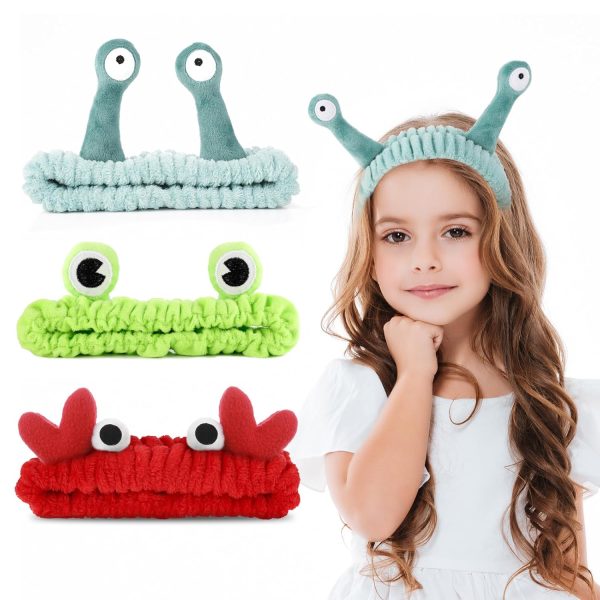 WLLHYF 3 Pack Spa Headband Face Wash Hairband Facial Makeup Head Wraps - Image 8