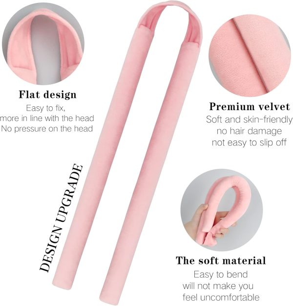 Upgraded Curler with Gift Box - Velvet Headband for Heatless Sleep-in - Image 5