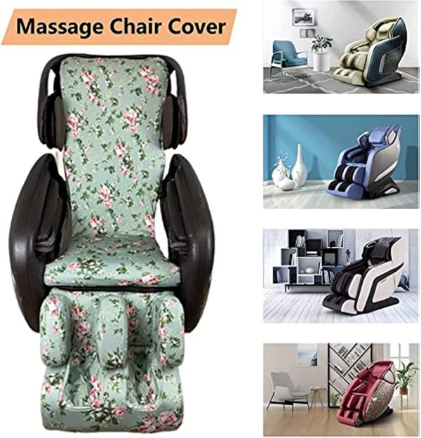 Full Body Shiatsu Massage Chair Cover, Washable Massage Chair Dustproof - Image 3