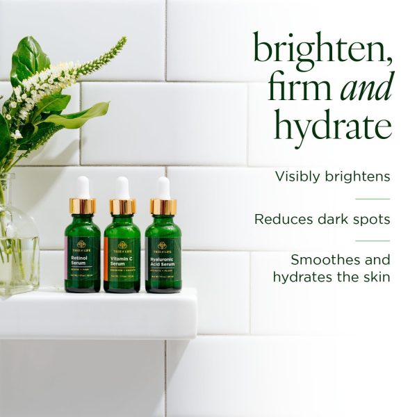 Tree of Life Beauty Facial Skin Care Set, Brightening, Firming, Hydrating, - Image 2