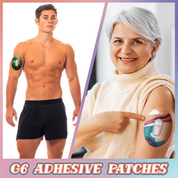30 Pack Adhesive Patch CGM Tape Breathable Adhesive Patches Pre Cut - Image 5