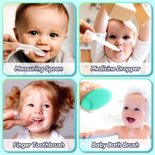 Baby Healthcare and Grooming Kit, 20 in 1 Baby Safety Set Newborn Nursery - Image 5