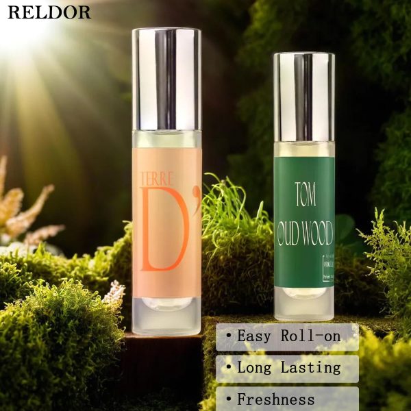 Cologne for Men, Luxury Men's Roll-On Perfume - Spicy Woody Notes with - Image 4