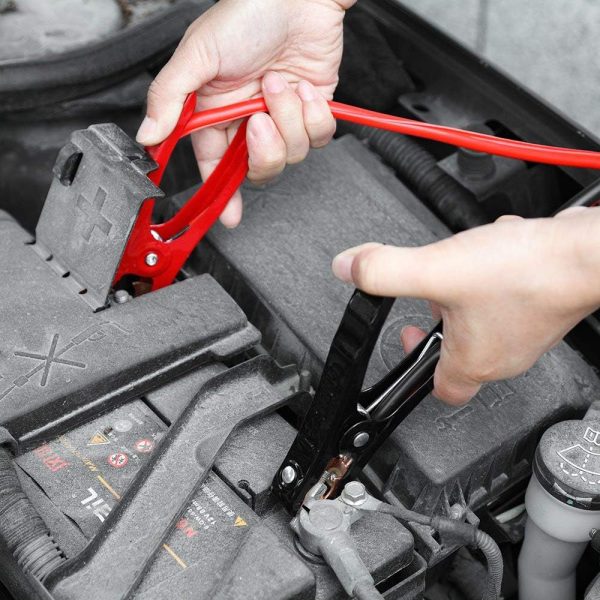 Justin Case Heavy-Duty Jumper Cables for Car, Includes 1 Gauge Wire - Image 4