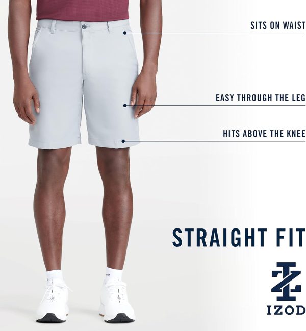IZOD Men's Swingflex Straight-Fit Stretch Golf Shorts - Image 6