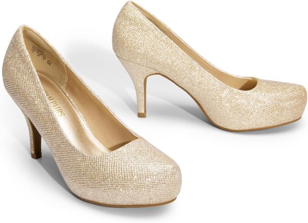 DREAM PAIRS Tiffany Women's Classic Elegant Versatile Low Stiletto Heel - Image 4