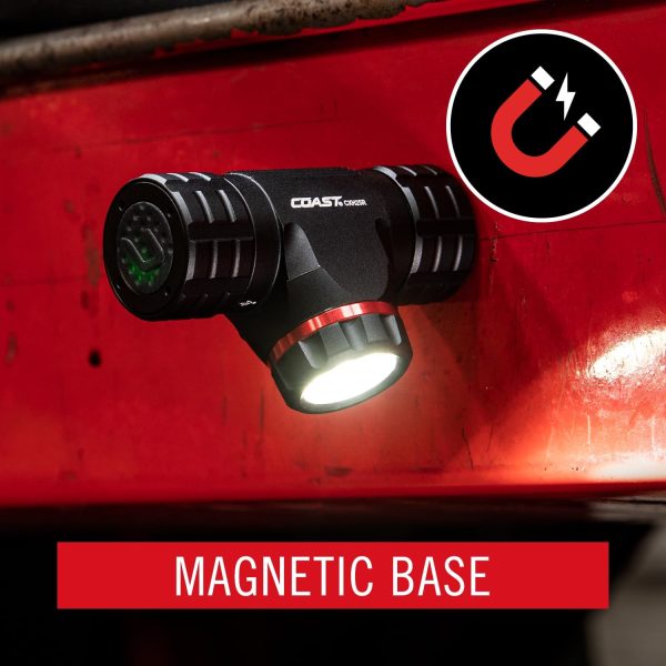 Coast XPH30R 1200 Lumen USB-C Rechargeable Dual Power Headlamp with Twist - Image 6
