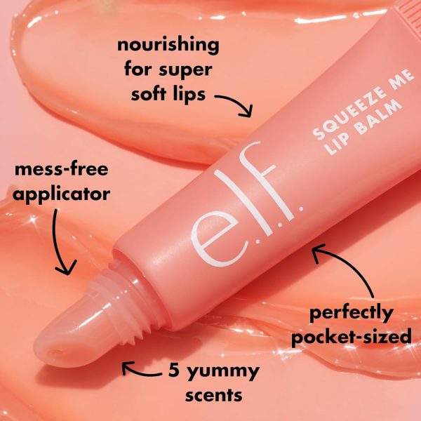 e.l.f. Squeeze Me Lip Balm, Moisturizing Lip Balm For A Sheer Tint Of - Image 4