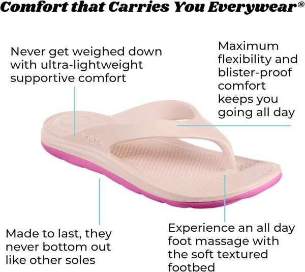 totes Women's Everywear Ara Thong Sandal - Image 2