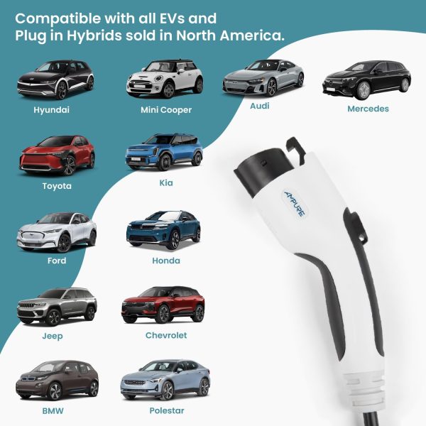 GO - Level 2 EV Charger - Plug in - 120/240v 32A - Indoor/Outdoor - Fast - Image 4