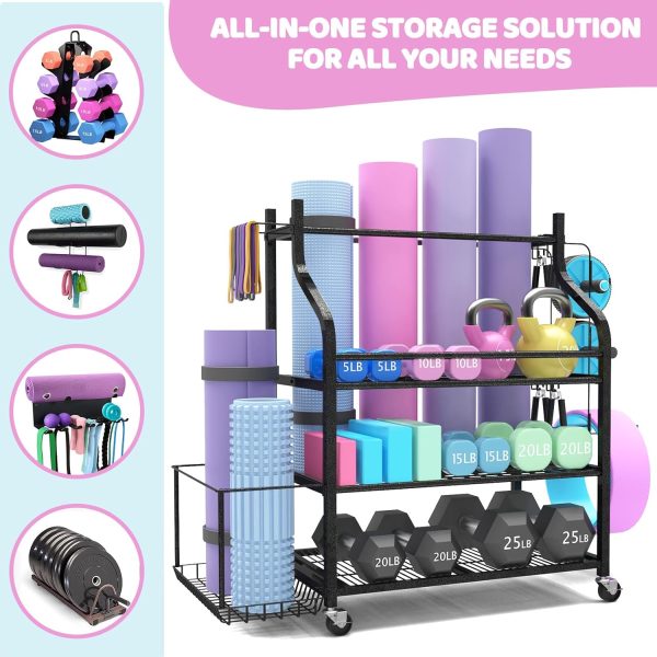 Weight Rack For Home Gym Dumbbells,Home Gym Storage,Weight Rack For - Image 3