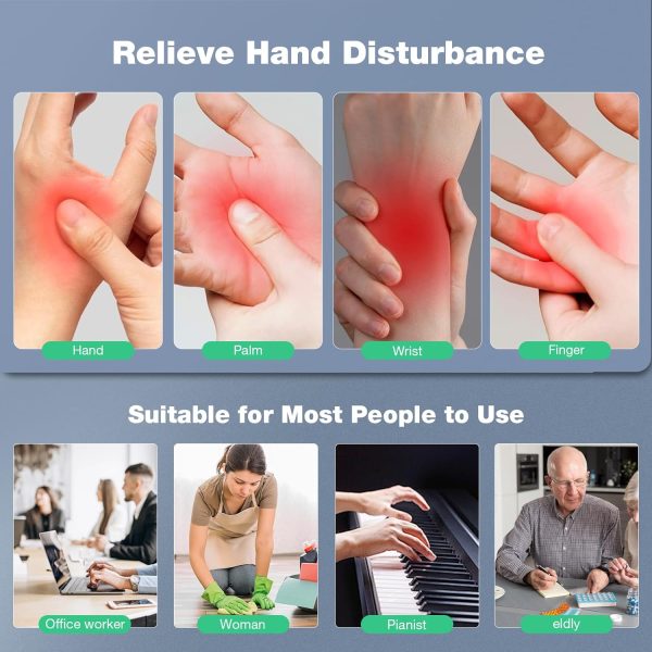 Hand Massager with Heat and Compression, 3D Machine for Arthritis and - Image 9