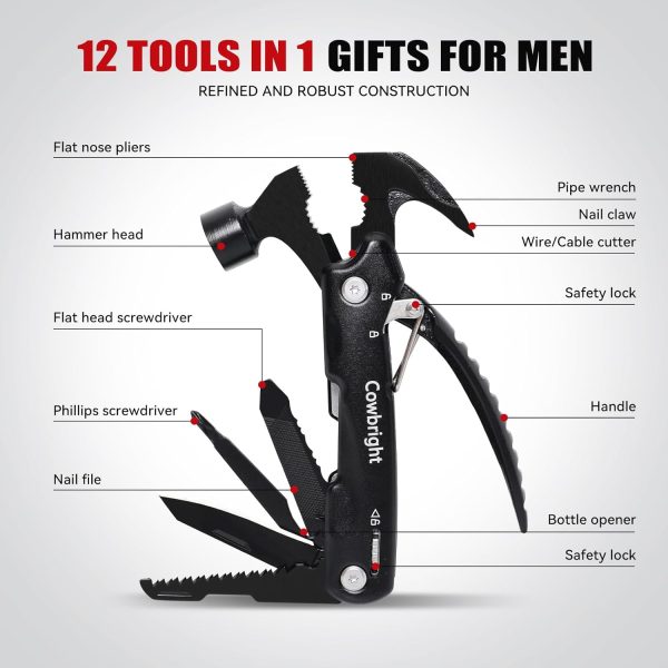 Gifts for Men Hammer Multitool Unique Gifts For Men Who Have Everything - Image 3