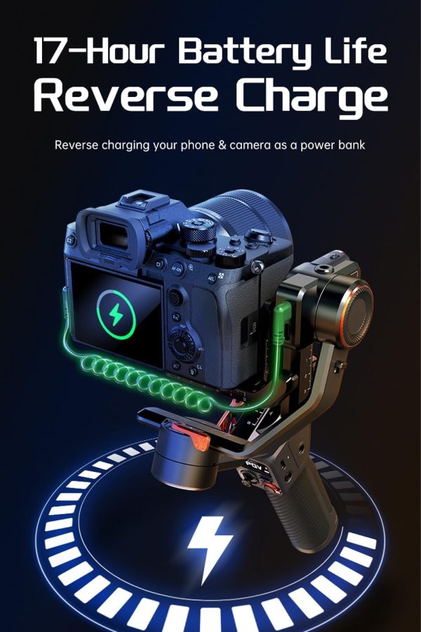 Hohem iSteady MT2 Kit Camera Stabilizer with AI Tracker/Magnetic Fill - Image 7
